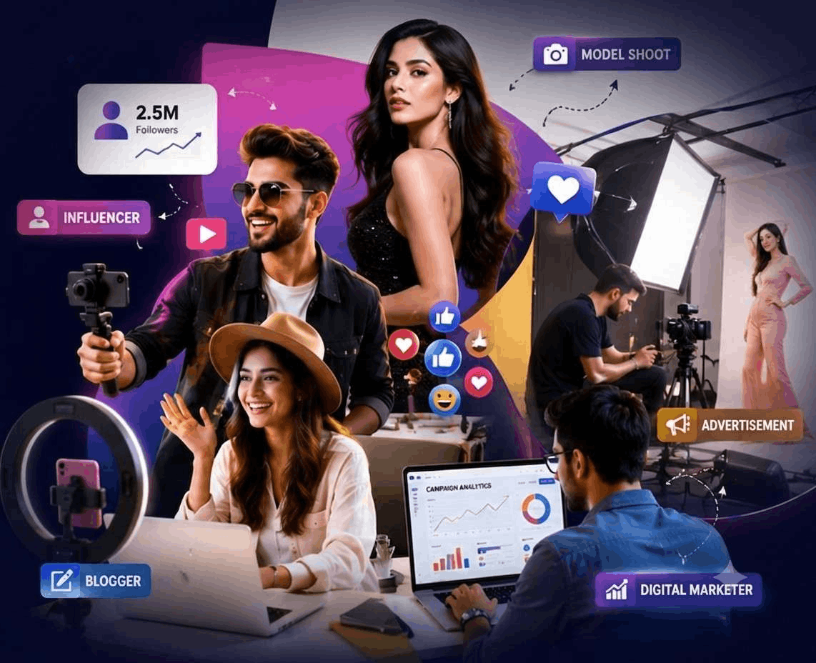 Marketing Agency Analytics & Influencer Dashboard